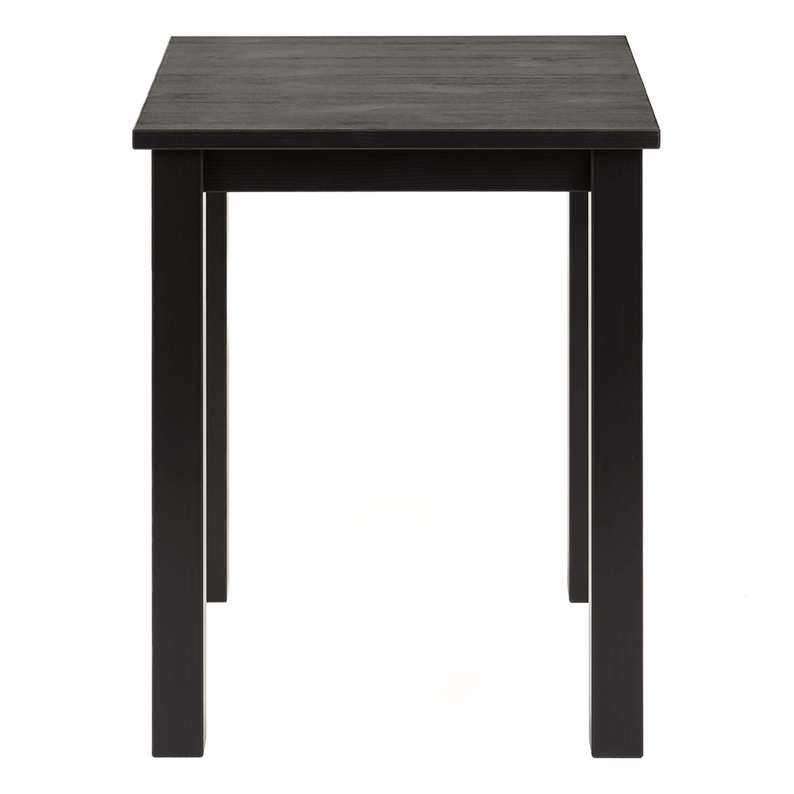 Table Silphium 68x68 cm noir