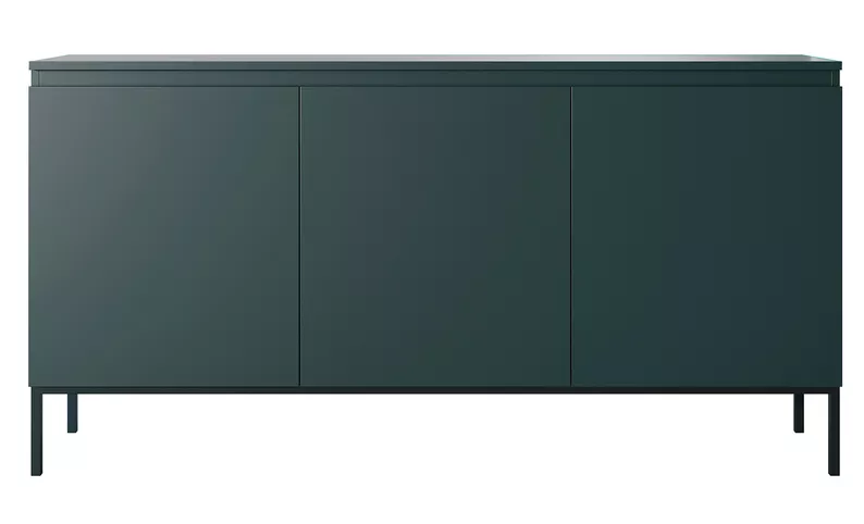 Commode 3 portes Bemmi 150 cm Vert foncé