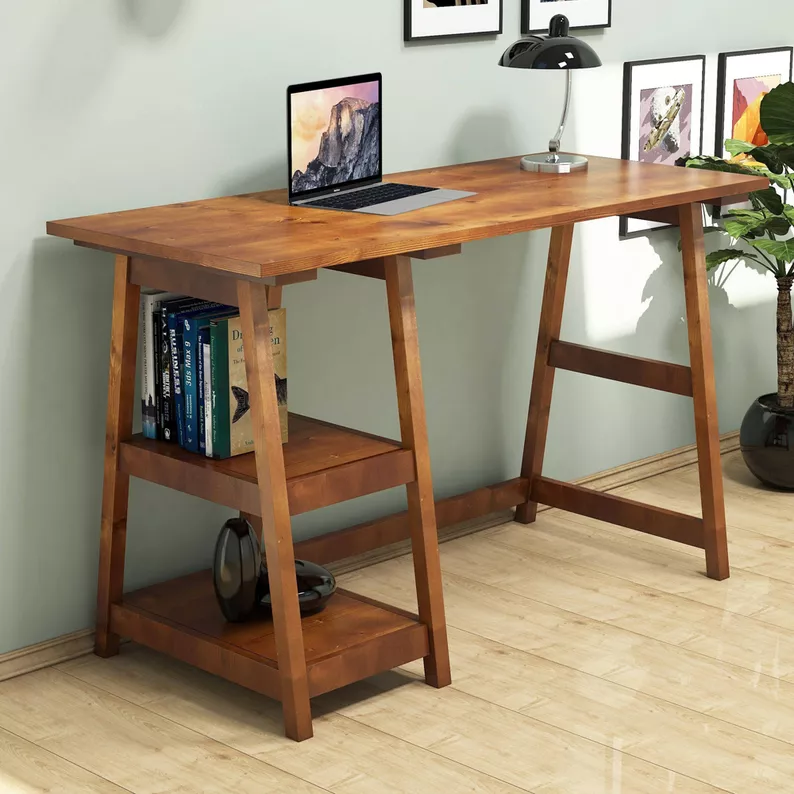 AMARIV Bureau en bois 120x51 cm
