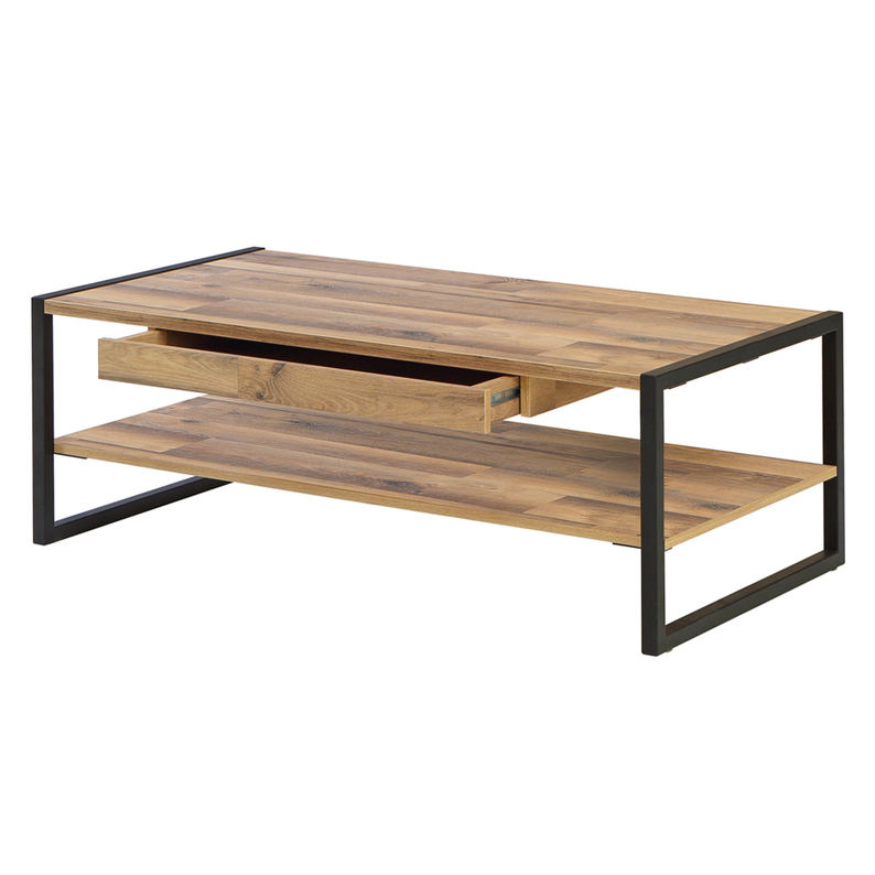 HUD Table basse avec tiroir 110x60 cm