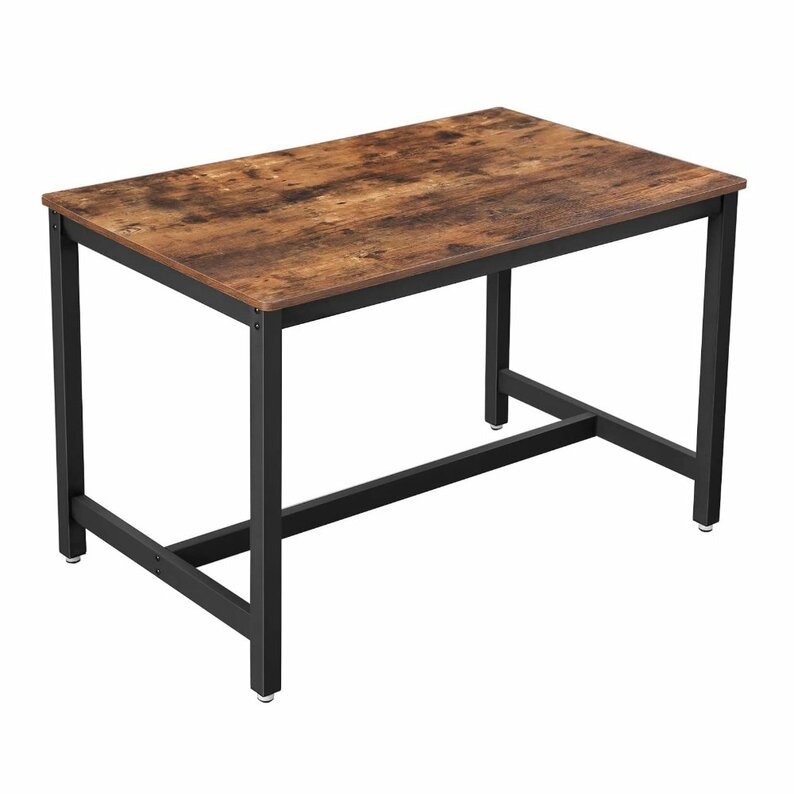RAMIZU Table industrielle 120x75 cm