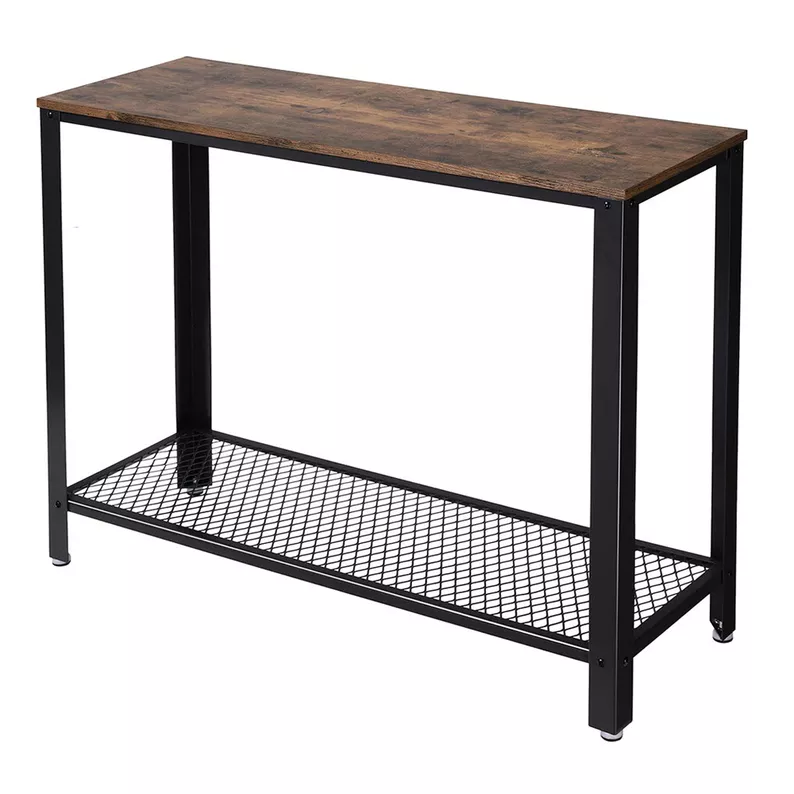Console d'entrée Ramizu 102x35 cm avec étagère