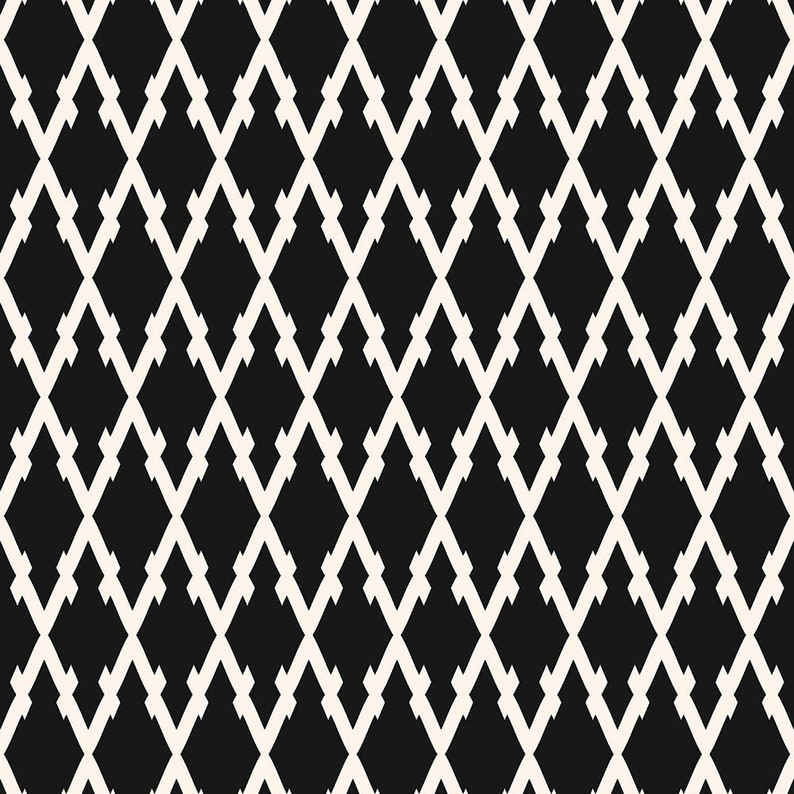 Tapis moderne Visapper 80x120 cm noir et blanc