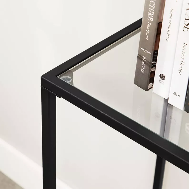 Console Quistle 100x35 cm noir