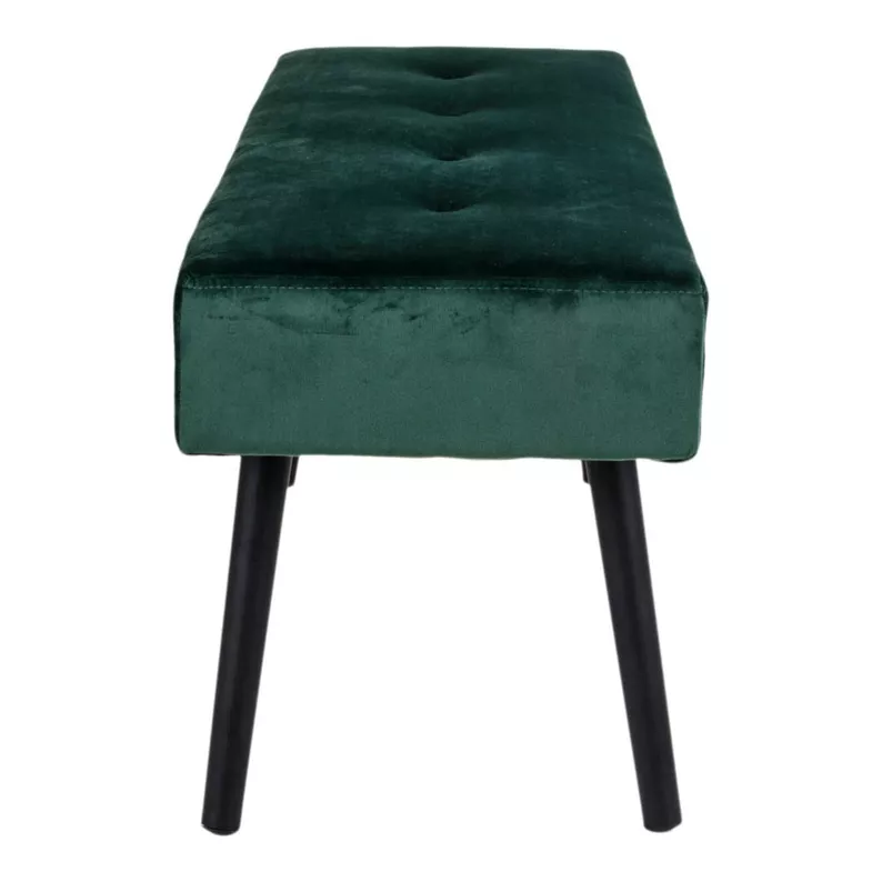BELICER Banc en velours vert