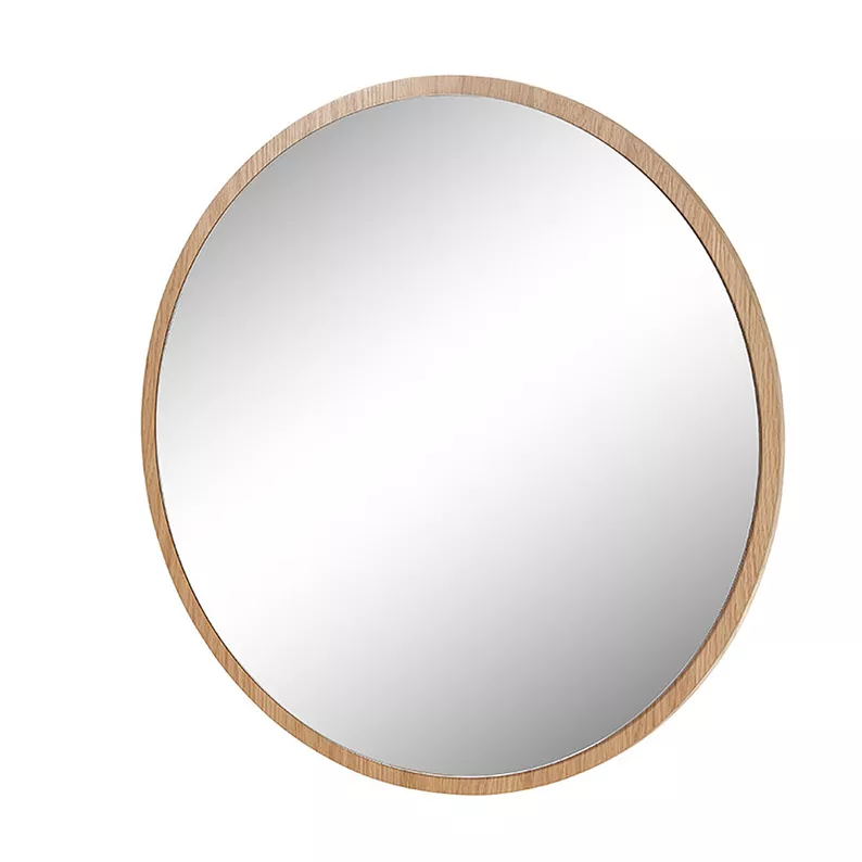 Miroir d'entrée adhérent, diamètre 75 cm