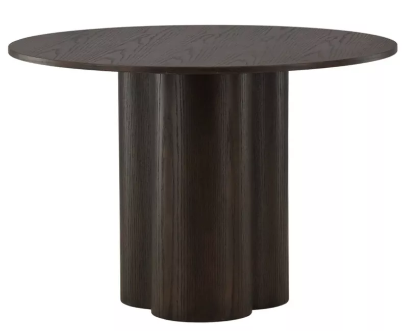 Table à manger Convalder 110x110 cm moka