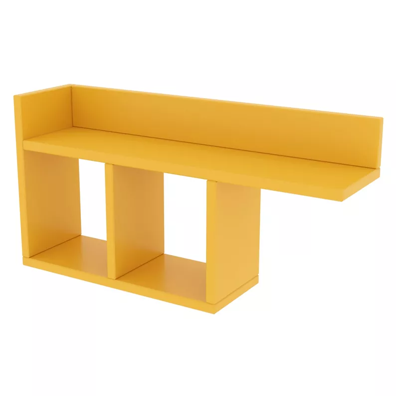 Étagère murale Romen jaune