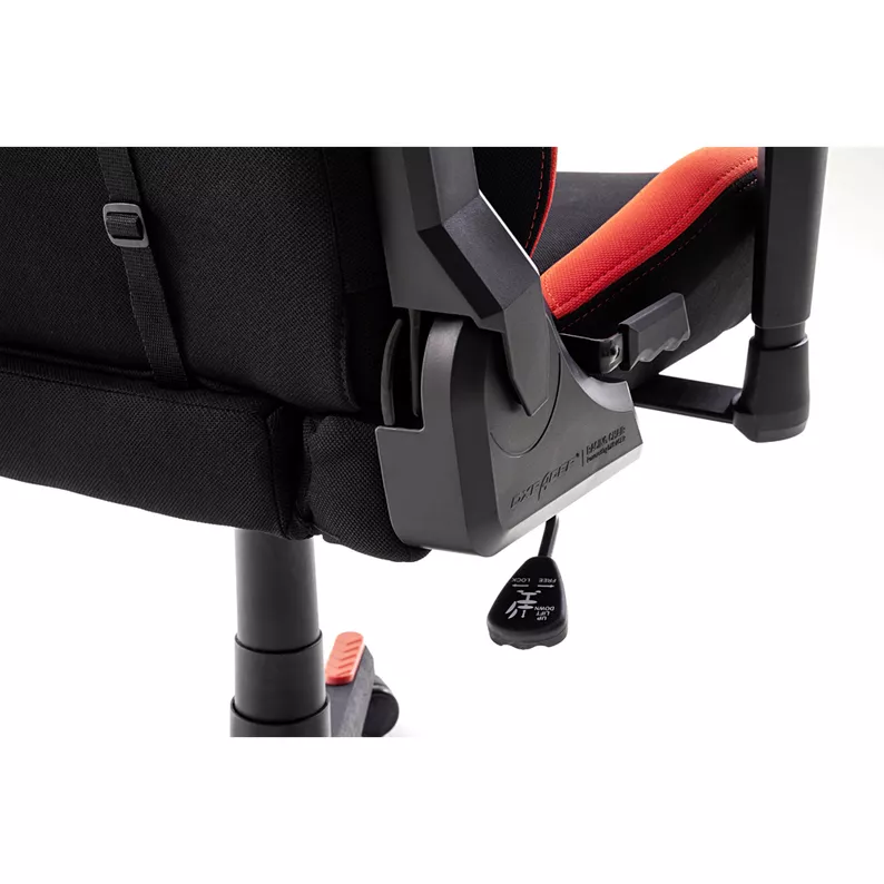 Chaise de jeu noire et rouge Jeremih