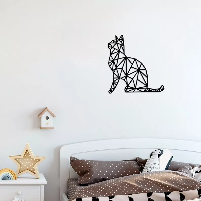 WITTIBIT Décoration murale 35x46 cm noir