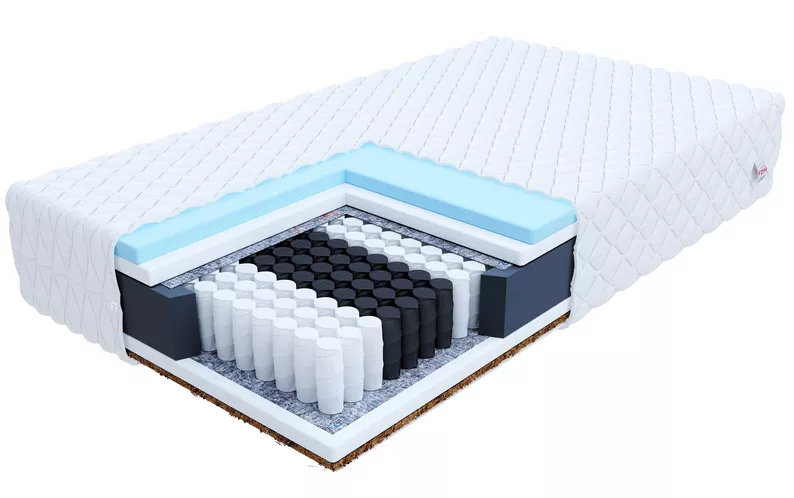 LERAND Matelas à ressorts ensachés