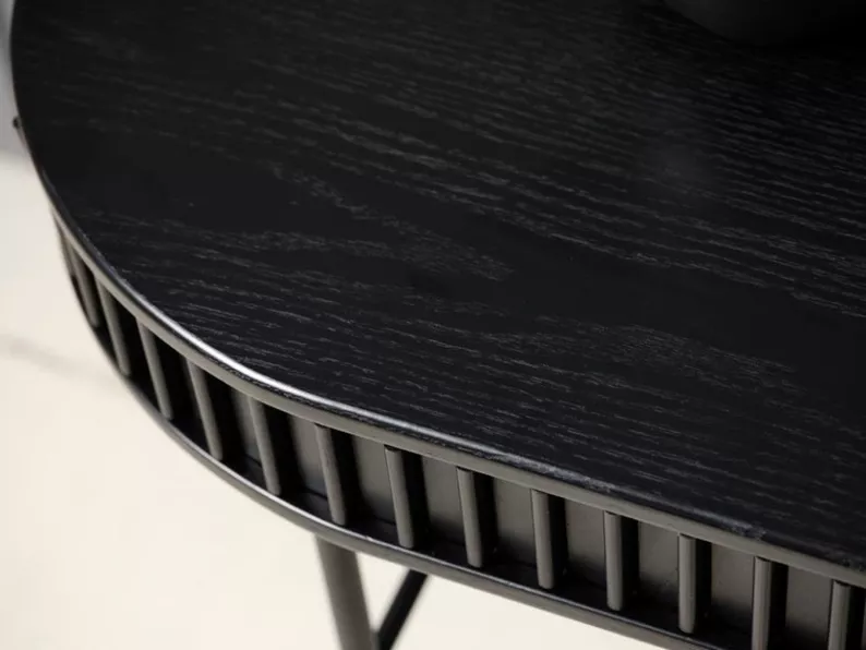 Bureau Ovitties 120x60 cm avec lamelles noires
