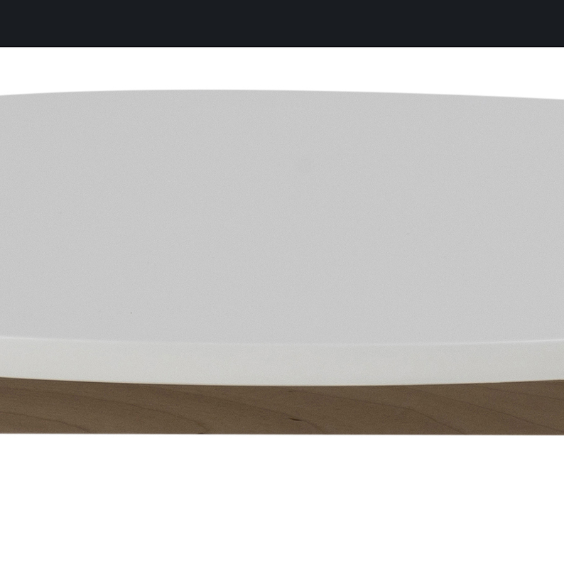 JAZINA Table à manger ronde diamètre 90 cm
