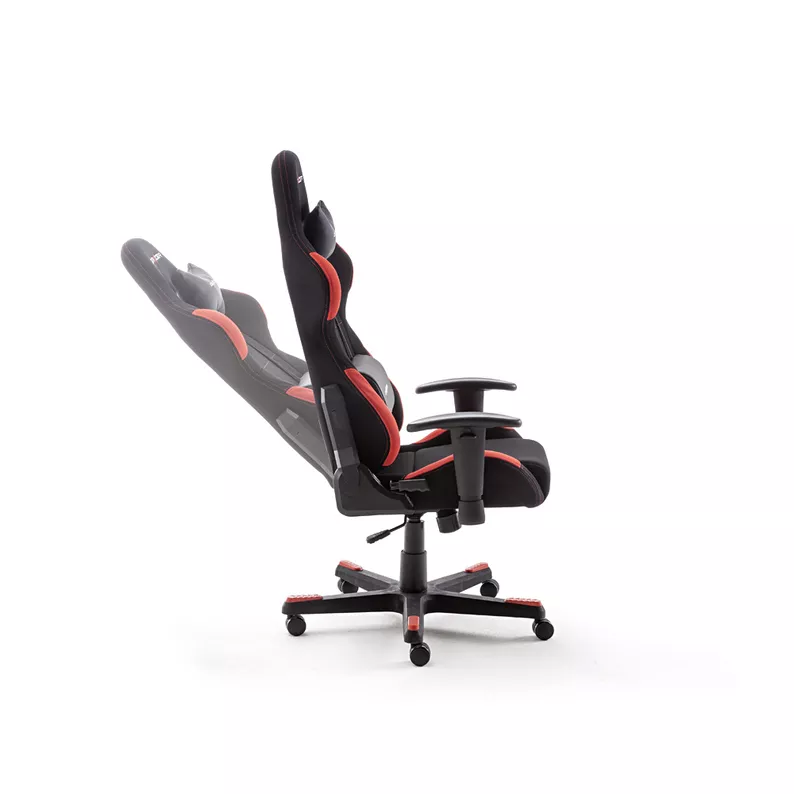 Chaise de jeu noire et rouge Jeremih
