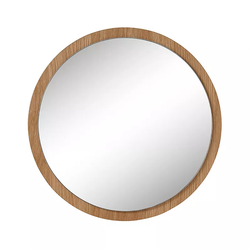 Miroir d'entrée adhérent, diamètre 40 cm