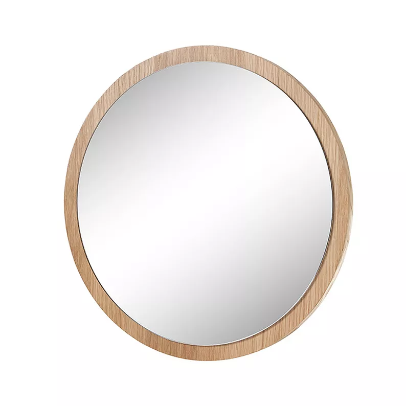 Miroir d'entrée adhérent, diamètre 40 cm