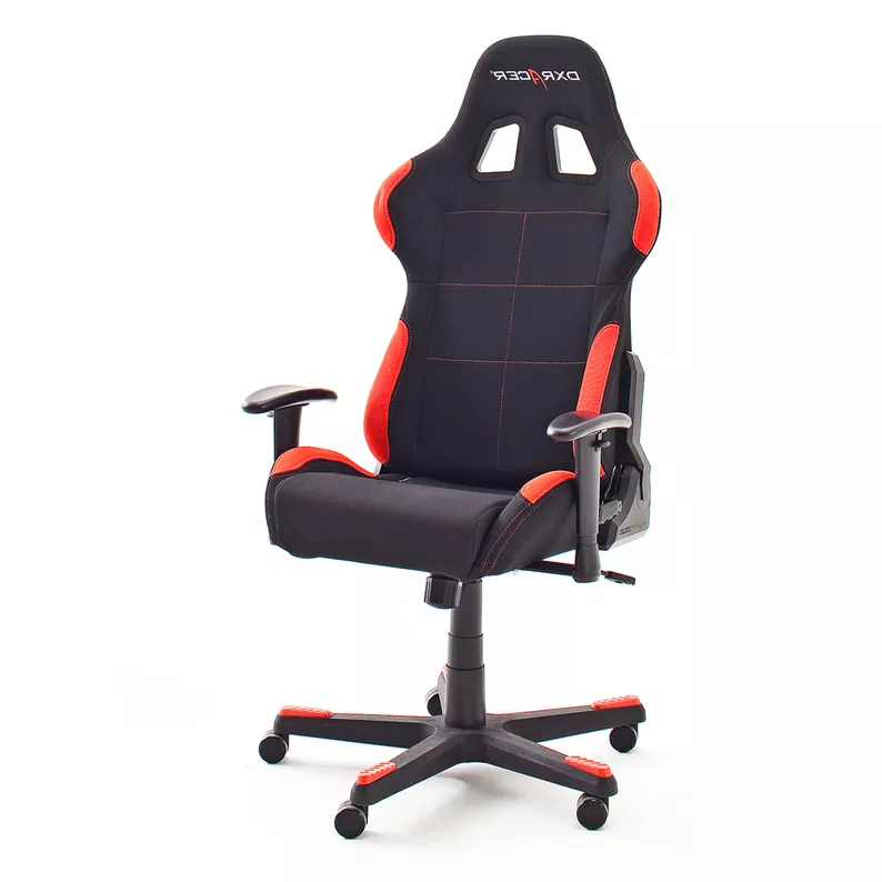 Chaise de jeu noire et rouge Jeremih