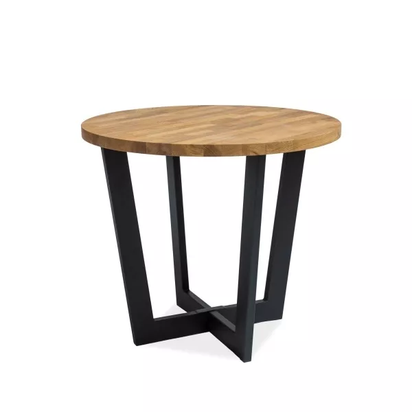 Table ronde Sherlk d'un diamètre de 90 cm