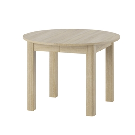 CEDROSSE Table extensible 105-240x105 cm chêne sonoma