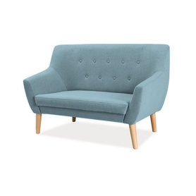 YEDRIOR Sofa 2 personnes bleu clair