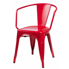 Chaise Tolader Arms rouge