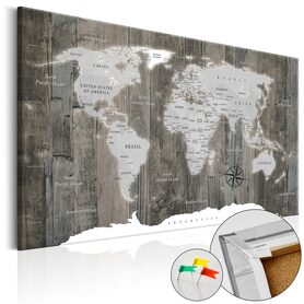 UNIVERS EN BOIS tableau en liège