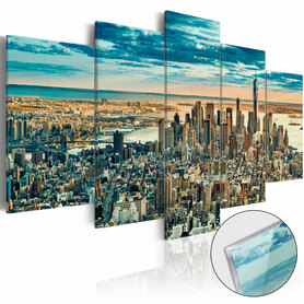 NEW YORK : VILLE DES RÊVES Tableau plexiglas