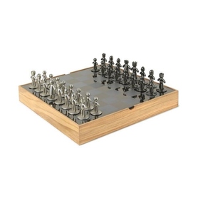 Comtt d'échecs élégant en zinc