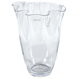 Vase en verre Primten perle, hauteur 20 cm