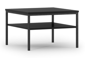 Table basse Jammad 60x60 cm noir