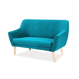YEDRIOR Sofa 2 personnes turquoise