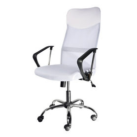 Chaise de bureau Rens blanc
