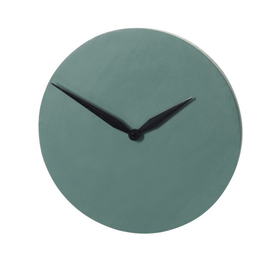 Horloge moderne vert foncé