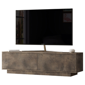 Meuble TV Fenin, 35,5x140 cm, marron