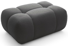 Pufa Orbo szara boucle