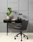 Bureau Ovitties 120x60 cm avec lamelles noires
