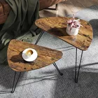 Un ensemble de deux tables basses Imattant