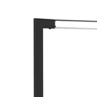 ELDIE Portemanteau avec étagère à chaussures noir