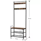 PERPARIT Meuble d'entrée industriel