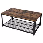 MALEK Table basse marron look usé 106x60 cm