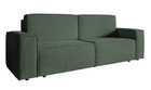 COPERTINO Canapé d'angle convertible 232 cm vert