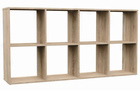 Regał otwarty Malax z ośmioma półkami 147 cm dąb sonoma
