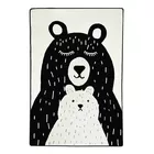 DINKLEY Tapis pour chambre d'enfant Bears 140x190 cm