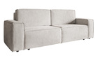 COPERTINO Canapé d'angle convertible 232 cm sableux beige