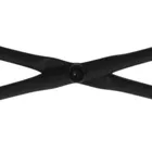 DUFFMAN Bureau industriel avec compartiment de rangement sous le plateau naturel