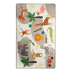 DINKLEY Tapis pour la chambre des enfants Safari 140x190 cm