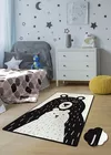 DINKLEY Tapis pour chambre d'enfant Bears 140x190 cm