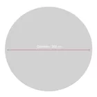 DINKLEY Tapis pour chambre d'enfant en forme de panda coloré 200 cm