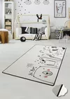 DINKLEY Tapis pour chambre d'enfant Be Happy 140x190 cm