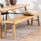 Banc d'entrée Siraca 36x200 cm, bois